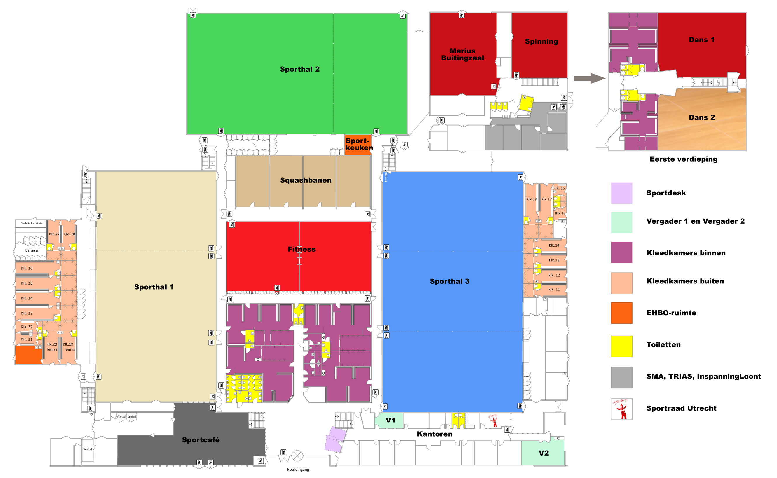 Plattegrond binnen